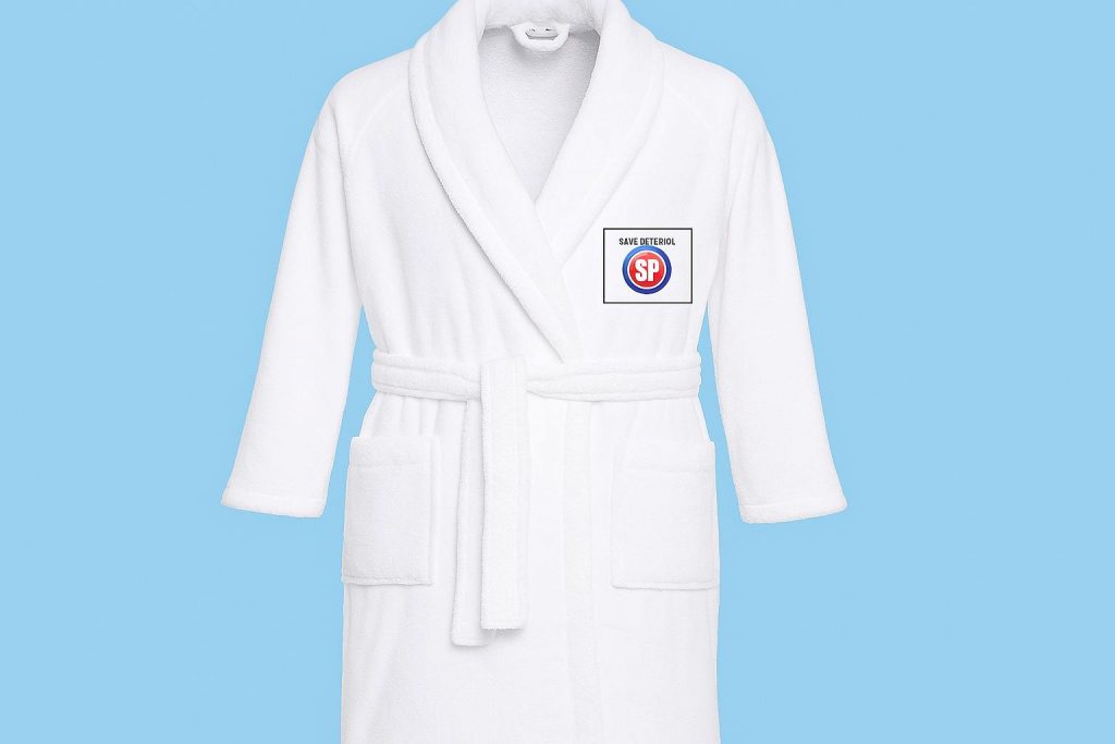 Accappatoio Adulto Unisex in morbida spugna&nbsp; di Cotone&nbsp;